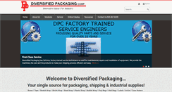Desktop Screenshot of diversifiedpackaging.com